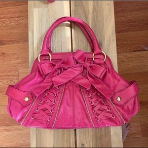 Isabella Fiore Tied Up Harlow Satchel Handbag